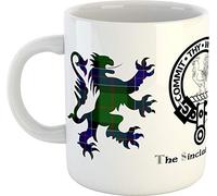 Scottish Clans and Crests Mug - Sinclair - Ceramic - 300ml - Dishwasher and Microwave Safe