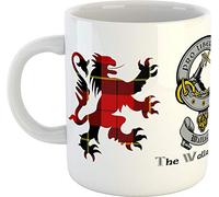 Scottish Clans and Crests Mug - Wallace - Ceramic - 300ml - Dishwasher and Microwave Safe