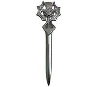 Scottish Claymore Kilt Pin Sword Chrome Finish Wedding Stag Accessories