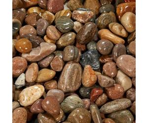 Scottish Cobbles 100-80mm Decorative Aggregates Stones Chippings 800kg Bag - For Garden Yards Borders Flower Beds Paths Patios Driveways Rockery Ground Cover Landscaping