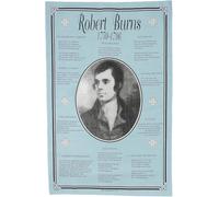 Scottish Cotton Tea Towel, Authentic Design, 100% Cotton (Robert Burns Poem)
