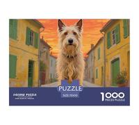 Scottish Deerhound 1000 Piece Puzzle Beautiful Decoration Puzzle Cute Dog Challenging Puzzles Fun Present & Activity for Home70x50cm/1000pcs
