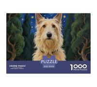 Scottish Deerhound 1000 Piece Puzzle Educational Games Cute Dog Fun Present & Activity for Home70x50cm/1000pcs