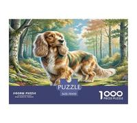 Scottish Deerhound 1000 Pieces Jigsaw Puzzles For Adults Challenging Game Stress Relieving Entertainment Exercise The Memory of The Brain for The Whole for Women, Gifts for Men 70x50cm/