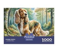 Scottish Deerhound 1000 Pieces Paper Jigsaw Puzzle Soft Tones Hard Difficult Jigsaw Puzzles Family Leisure For Adults And Kids Gifts 70x50cm/1000pcs