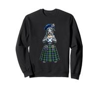 Scottish Deerhound Dog Lady Mug Coffee Scotland Flag Sweatshirt