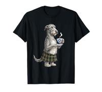 Scottish Deerhound Dog Lady Mug Coffee Scotland Flag T-Shirt