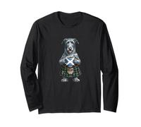 Scottish Deerhound Dog Mug Coffee Scotland Flag Long Sleeve T-Shirt