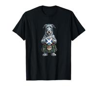Scottish Deerhound Dog Mug Coffee Scotland Flag T-Shirt