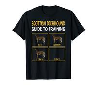 Scottish Deerhound Guide To Training Dog Obedience T-Shirt