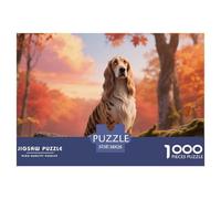 Scottish Deerhound Jigsaw Puzzles for Adults 1000 Beautiful Decoration Puzzle Pet Dog Colourful,Fun,Challenging And Brainteasing Adults Jigsaw Puzzle Fun Present & Activity for Home38x26cm/1000pcs