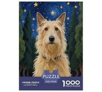 Scottish Deerhound Jigsaw Puzzles for Adults 1000 Educational Games Cute Dog Colourful,Fun,Challenging And Brainteasing Gifts for Men70x50cm/1000pcs