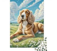 Scottish Deerhound Jigsaw Puzzles Puzzle for Adults Kids. 1000 Piece Great Gifts Challenge Toy Educational Game Home Decoration for Educational Games Gifts 1000pcs (75x50cm)