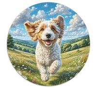 Scottish Deerhound Jigsaw Puzzles Puzzle for Adults Kids. 1000 Pieces Whimsical Challenge Toy Educational Games Home Decoration for Educational Games Gifts 1000pcs (67.5x67.5cm)