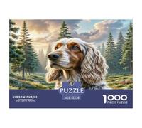 Scottish Deerhound Jigsaw Puzzles Puzzle for Adults Recycled Paper for Aduls 1000 Pieces Puzzle Fun And Challenging Family Game Impossible Hard Difficult Challenging 52x38cm/1000pcs