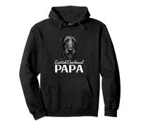Scottish Deerhound Papa Pullover Hoodie