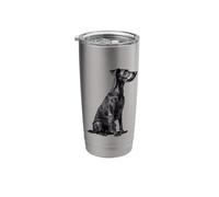 Scottish Deerhound Stainless Steel Insulated Tumbler