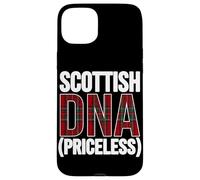 Scottish DNA Priceless Funny Tartan Plaid Heritage Roots Case for iPhone 15 Plus