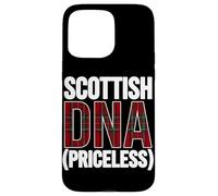 Scottish DNA Priceless Funny Tartan Plaid Heritage Roots Case for iPhone 15 Pro Max