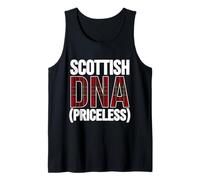 Scottish DNA Priceless Funny Tartan Plaid Heritage Roots Tank Top