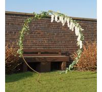 Scottish Everlastings Ltd 1.8m Gold Round Arch Frame Scottish Everlastings Ltd Gold