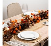 Scottish Everlastings Ltd 150cm Premium Garland Brown / Gold Scottish Everlastings Ltd Brown