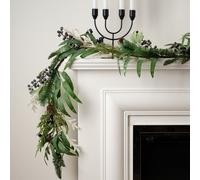Scottish Everlastings Ltd 180cm Blueberry & Pine Garland in Blue Scottish Everlastings Ltd Blue