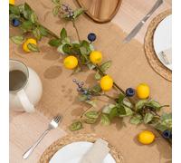 Scottish Everlastings Ltd 180cm Lemon & Berry Garland in Yellow Scottish Everlastings Ltd Yellow