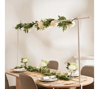 Scottish Everlastings Ltd 2.5m White Over Table Display Frame Scottish Everlastings Ltd White