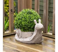 Scottish Everlastings Ltd 33cm Boxwood Topiary Tortoise UV in Green Scottish Everlastings Ltd Green