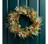 Scottish Everlastings Ltd 50cm Wreath with Orange Slices Scottish Everlastings Ltd Orange