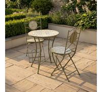 Scottish Everlastings Ltd Lemon Mosaic Bistro Set Scottish Everlastings Ltd Lemon
