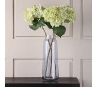 Scottish Everlastings Ltd Pack of 3 Cream/Green Hydrangea Stems in Cream Scottish Everlastings Ltd Cream