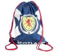 Scottish FA Men's Drawstring Bag, Dark Blue/White/Red, One Size