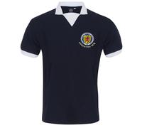 Scottish FA Men's Scotland Adults Retro Shirt in Blue | Size: 2XL Scottish FA Blue 2XL