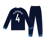 Scottish FA Scotland Boys McTominay 4 Long Sublimation Pyjamas Navy 7-8 Years