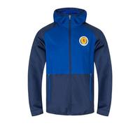 Scottish FA Scotland Mens Jacket Shower Windbreaker Official Football Gift Navy Small