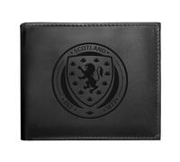 Scottish FA Scotland Money Wallet Official Football Gift Embossed Crest Black