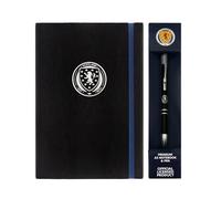 Scottish FA Scotland Notebook & Pen A5 Executive Premium Official Football Gift