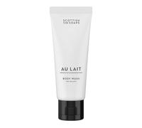 Scottish Fine Soaps Au Lait Body Wash 75ml - Travel Size Gentle Exfoliating Body Wash with Lactic Acid and Milk Extracts
