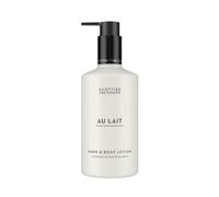 Scottish Fine Soaps Au Lait Hand & Body Lotion 300ml - Hydrating Lotion with Milk Extracts, Allantoin and Safflower Oil