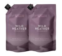 Scottish Fine Soaps DOUBLE Wild Heather Hand Wash Refill 1.2ltr Pouch