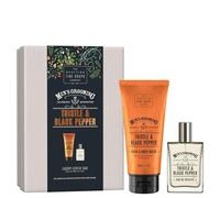 Scottish Fine Soaps Men's Grooming Luxury Festive Thistle & Black Pepper Duo