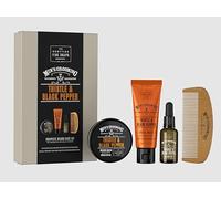 Scottish Fine Soaps Men's Grooming Thistle & Black Pepper Complete Beard Care Kit