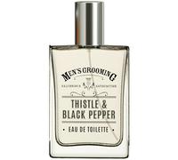 Scottish Fine Soaps - Thistle & Black Pepper Eau de Toilette - Purifying Milk Thistle Extract - Woody, Amber Fragrance - Vegan Friendly - 50ml
