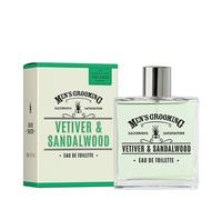 Scottish Fine Soaps Men’s Grooming Vetiver & Sandalwood Eau de Toilette for Men 100 ml