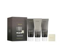 Scottish Fine Soaps Oakmoss Signature Gift Set - Luxurious Body Care Collection with Body Wash, Body Cream, Hand Cream & Hand & Body Soap Infused with Oakmoss, Cedarwood & Amber