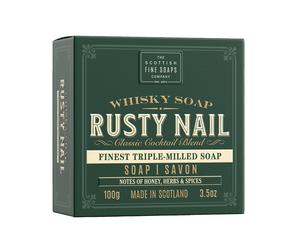 Scottish Fine Soaps Rusty Nail Soap In a Carton 100g