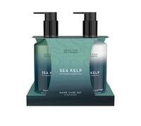 Scottish Fine Soaps Sea Kelp Hand Care Gift Set - Hand Wash and Lotion with Sea Kelp Extract and Panthenol