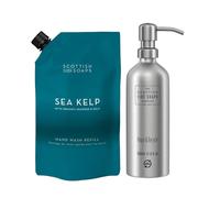 Scottish Fine Soaps Sea Kelp Marine Spa Pouch 1.2ltr & Refillable Alum